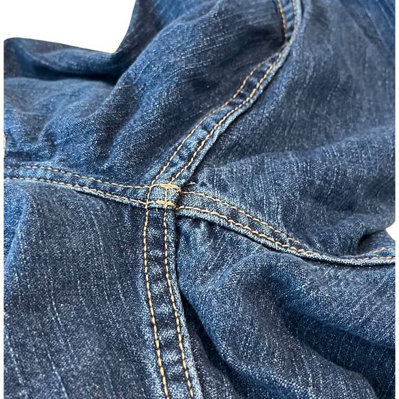 URBAN PIPELINE MID RISE JEANS, YOUTH BOYS, 12REG, DENIM BLUE, ADJUSTABLE WAIST - Picture 8 of 11